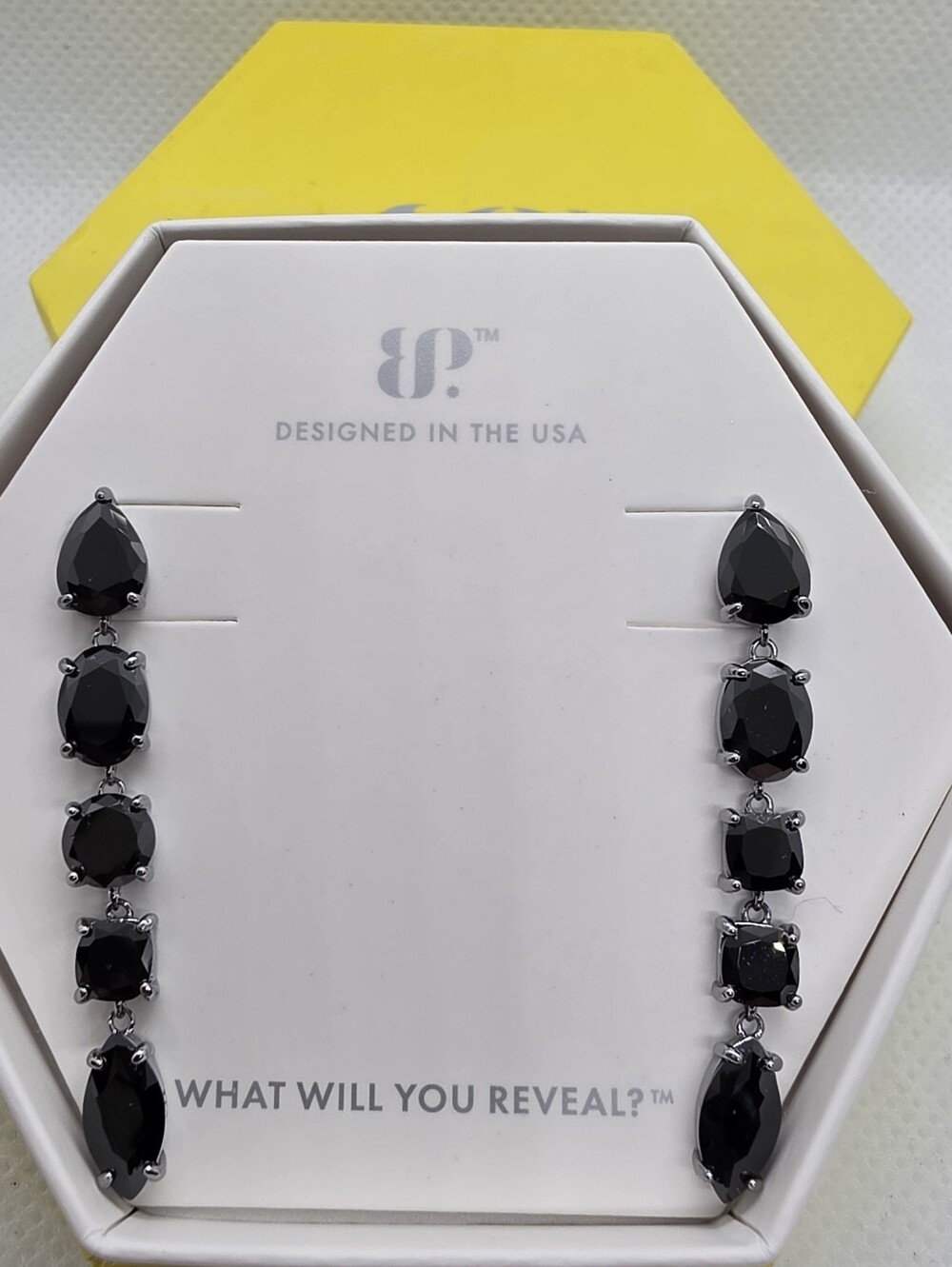BP Black Onyx CZ Earrings